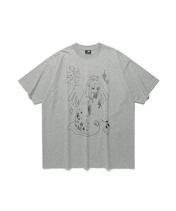 NiceGhostClub -  praying angel big big tee 天神短袖