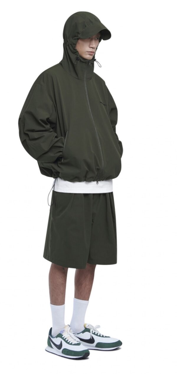 Nomanual 防風外套 /抽繩款