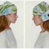 Teket-Password Bandana White 白綠色絲巾