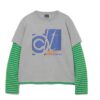 Teket-Stress Fix Layered L/S Tee 拼接假兩件薄長袖(多色)