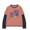 Teket-Stress Fix Layered L/S Tee 拼接假兩件薄長袖(多色)