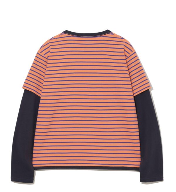 Teket-Stress Fix Layered L/S Tee 拼接假兩件薄長袖(多色)