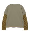 Teket-Stress Fix Layered L/S Tee 拼接假兩件薄長袖(多色)