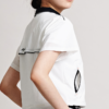 Yonex-20262白色短袖立領抽繩排汗衣(女)