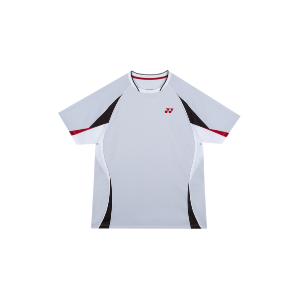 Yonex-2026鐵灰排汗紅標短袖(男)