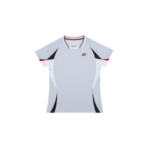 Yonex-2026鐵灰排汗紅標短袖(女)