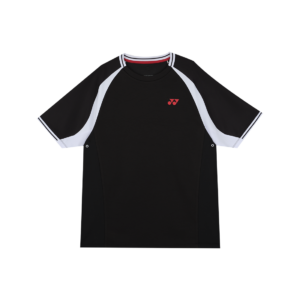 Yonex-2026黑色紅標短袖排汗衣(男)