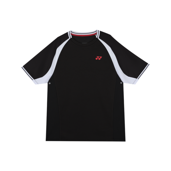 Yonex-2026黑色紅標短袖排汗衣(男)