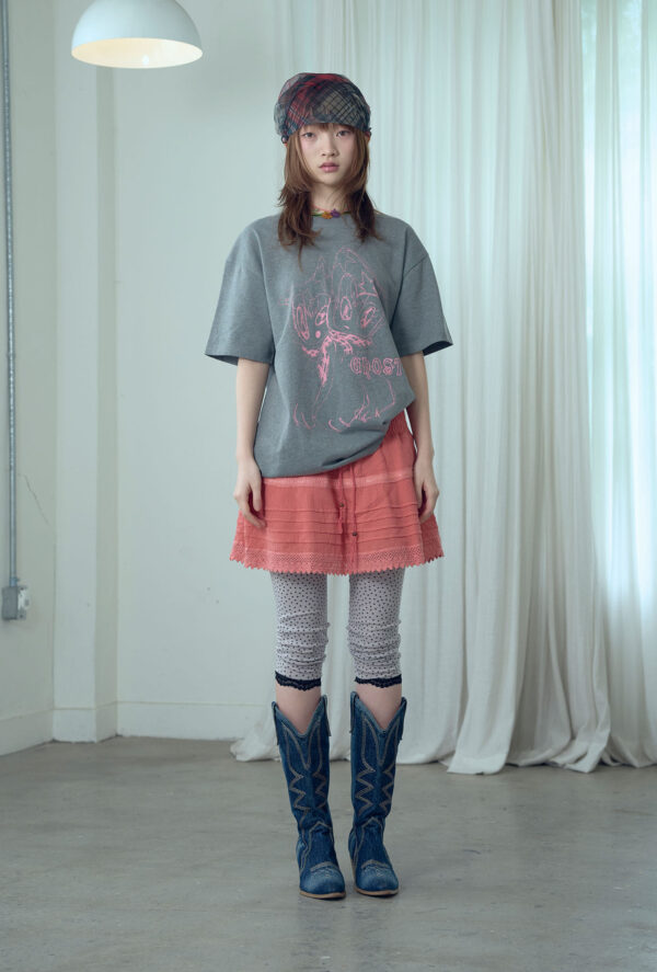 Niceghostclub-Warped Dolly tee (多色)