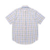 Niceghostclub-Angel check big big half shirt