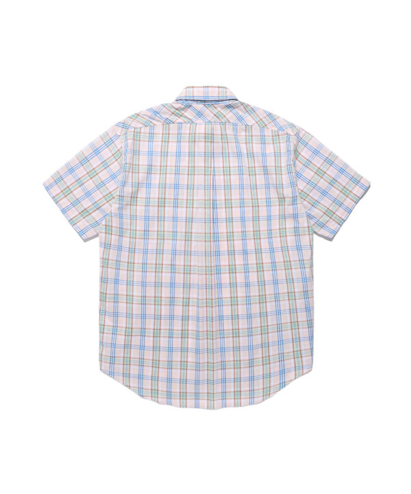 Niceghostclub-Angel check big big half shirt