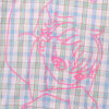Niceghostclub-Angel check big big half shirt